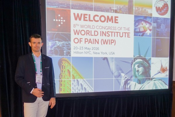 Kongres World Institute of Pain 2016 - zdjęcie dr n. med. Łukasz Kmieciak